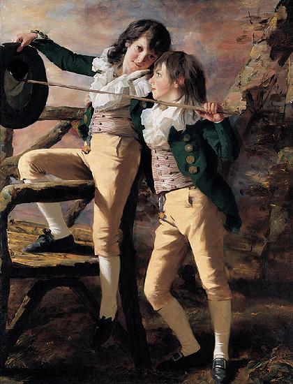 Sir Henry Raeburn Allen Brothers oil painting image
